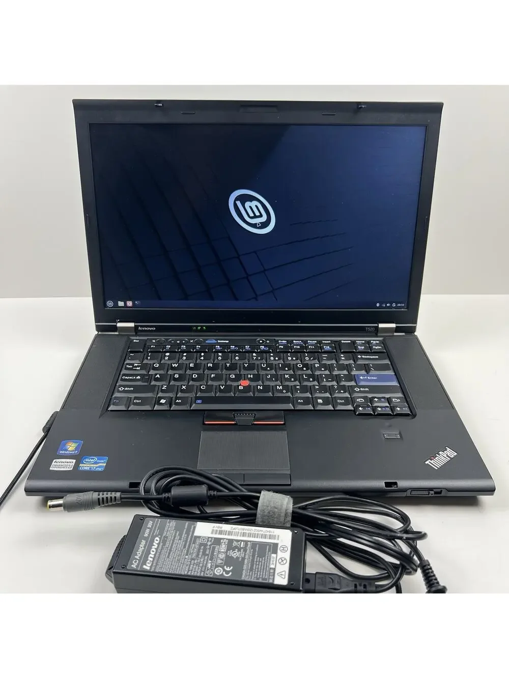 Lenovo ThinkPad T520 Intel i7-2640M 8GB 320GB HDD Linux Mint OS w/ Charger|ELP91